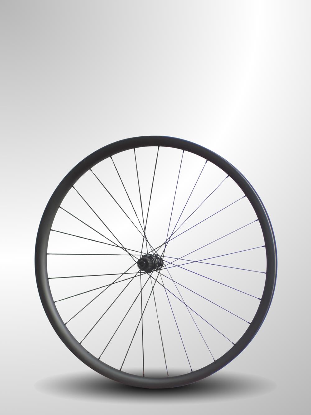 MTB Carbon Wheelset 25mm 30/37mm, Centerlock 36T, Matte UD